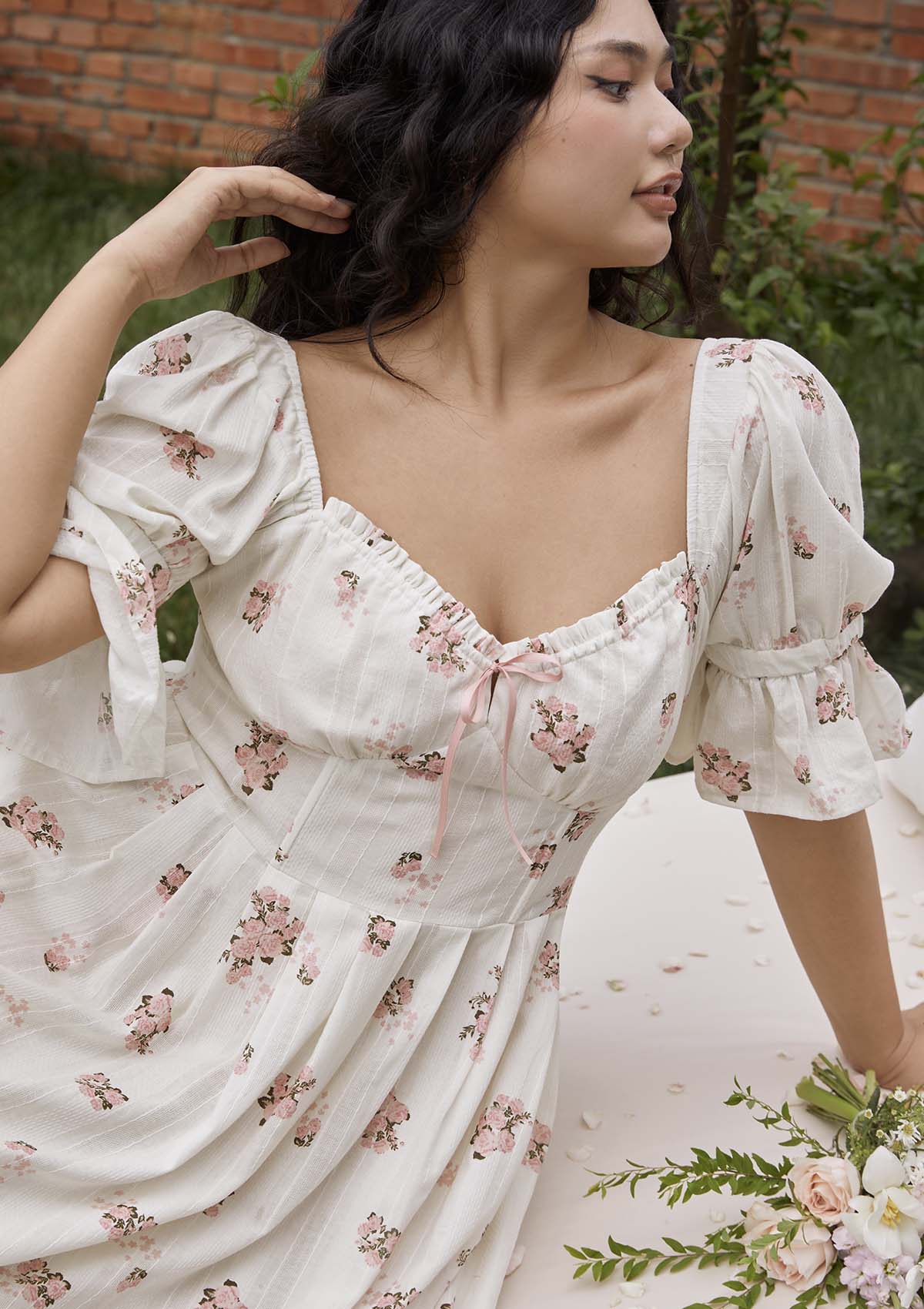 Curve &amp; Plus Rose's Smile Corset Dress Ⅱ