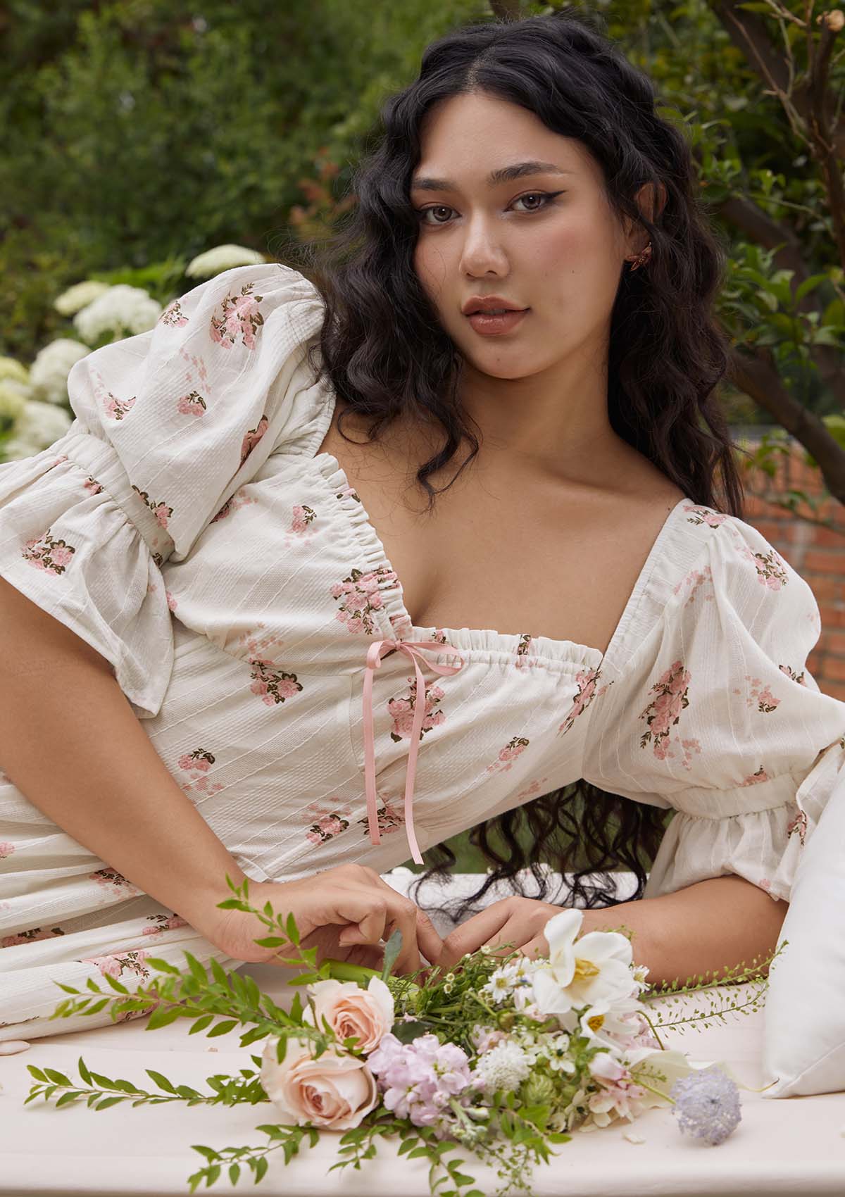 Curve &amp; Plus Rose's Smile Corset Dress Ⅱ