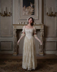 "Tear of Blossom and Candle" Dress - Rococo Silhouette