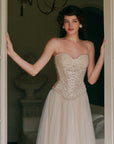"White Moon, Weaving Dreams"Corset