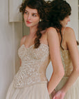 "White Moon, Weaving Dreams"Corset