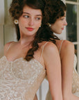 "White Moon, Weaving Dreams"Corset