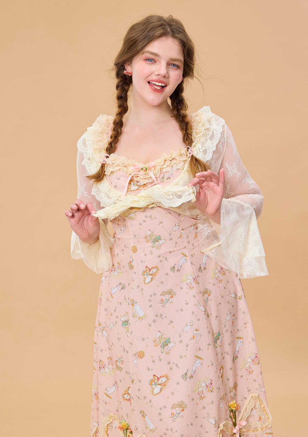 Curve & Plus Daisy Kite Dress