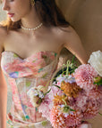 Floral Mirror Corset