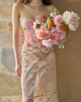 Floral Mirror Skirt