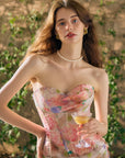Floral Mirror Corset