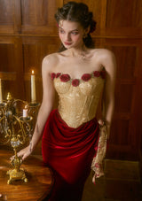 Wild Rosa in Spain Corset Dress