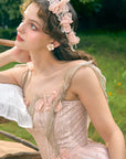 Flower Kissing Wonderland Corset Dress