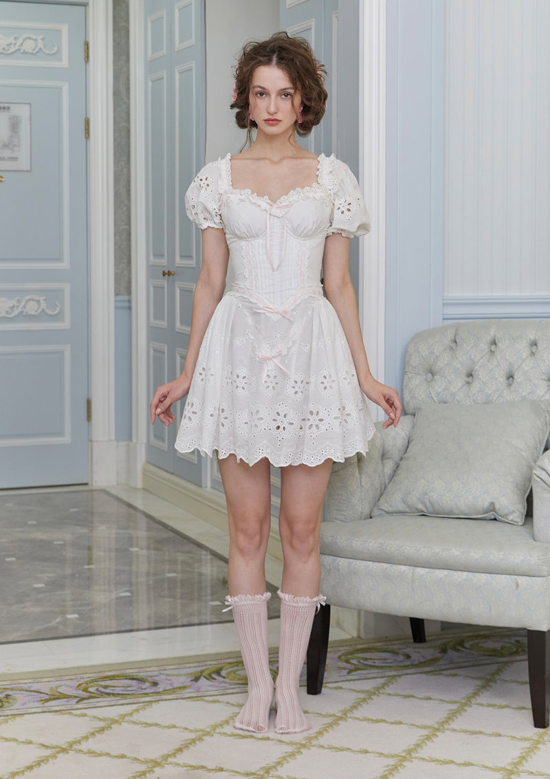 Marshmallow Corset Dress
