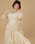 Curve & Plus The Tear of Blossom and Candle Corset Dress