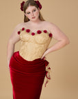 Curve & Plus Wild Rosa in Spain Corset Dress