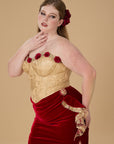 Curve & Plus Wild Rosa in Spain Corset Dress