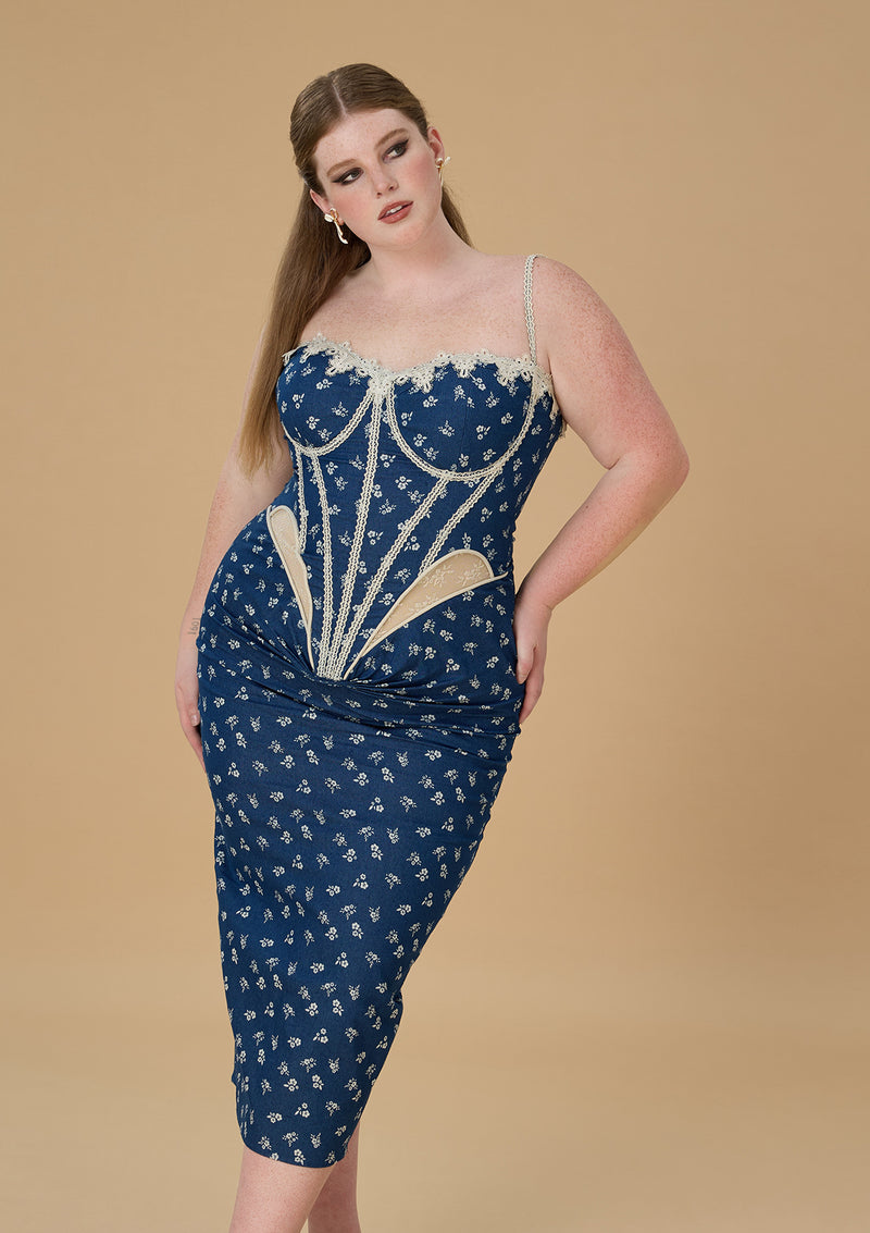 Curve & Plus Freesia Corset Dress