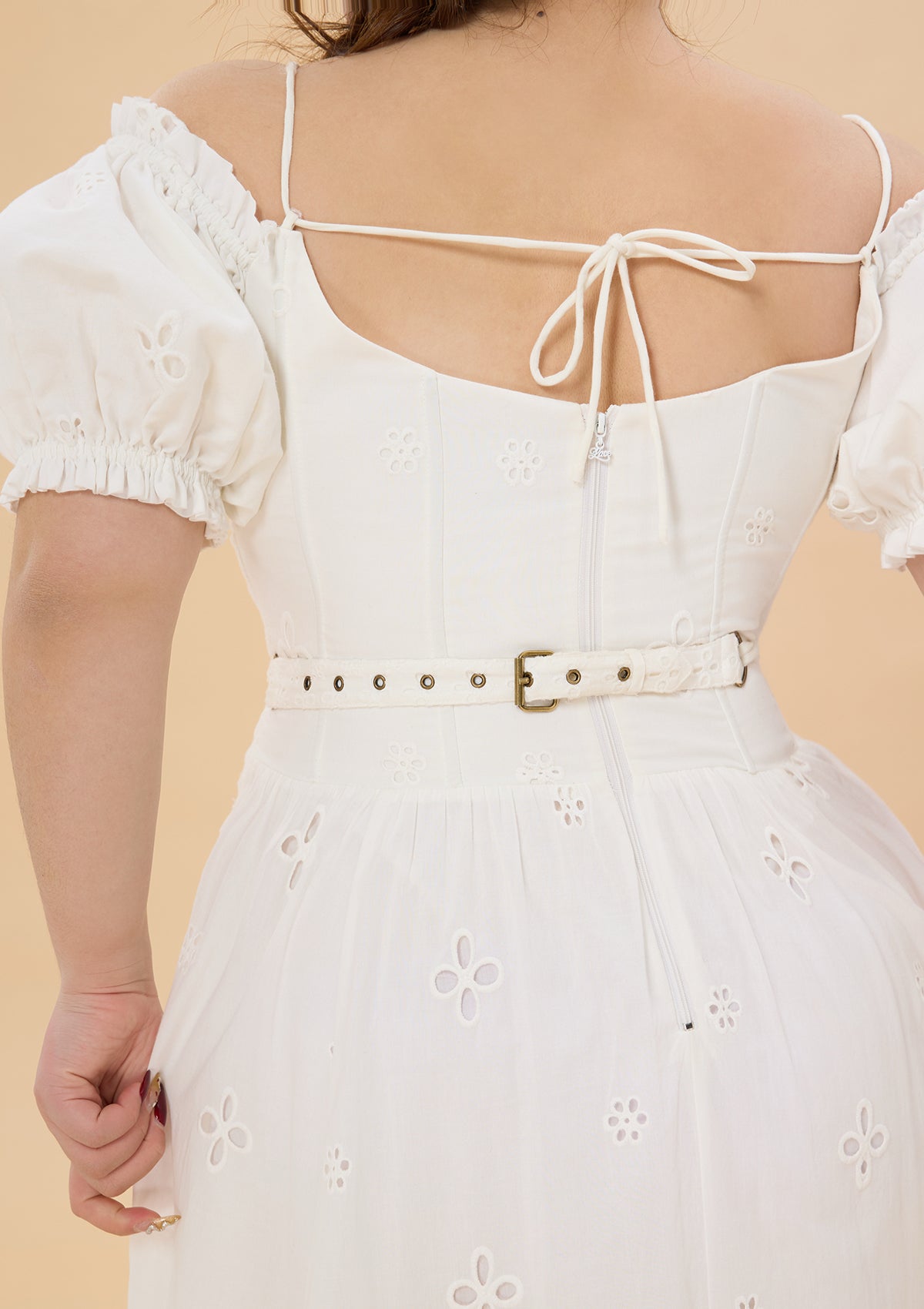 Curve &amp; Plus "I Flipped" Corset Dress