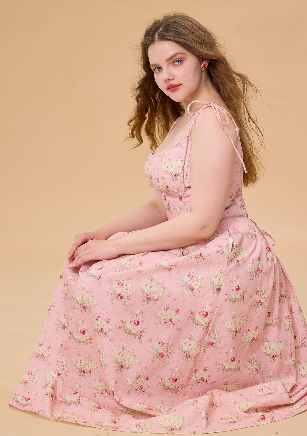 Curve &amp; Plus Amie's Summer Camp Dress