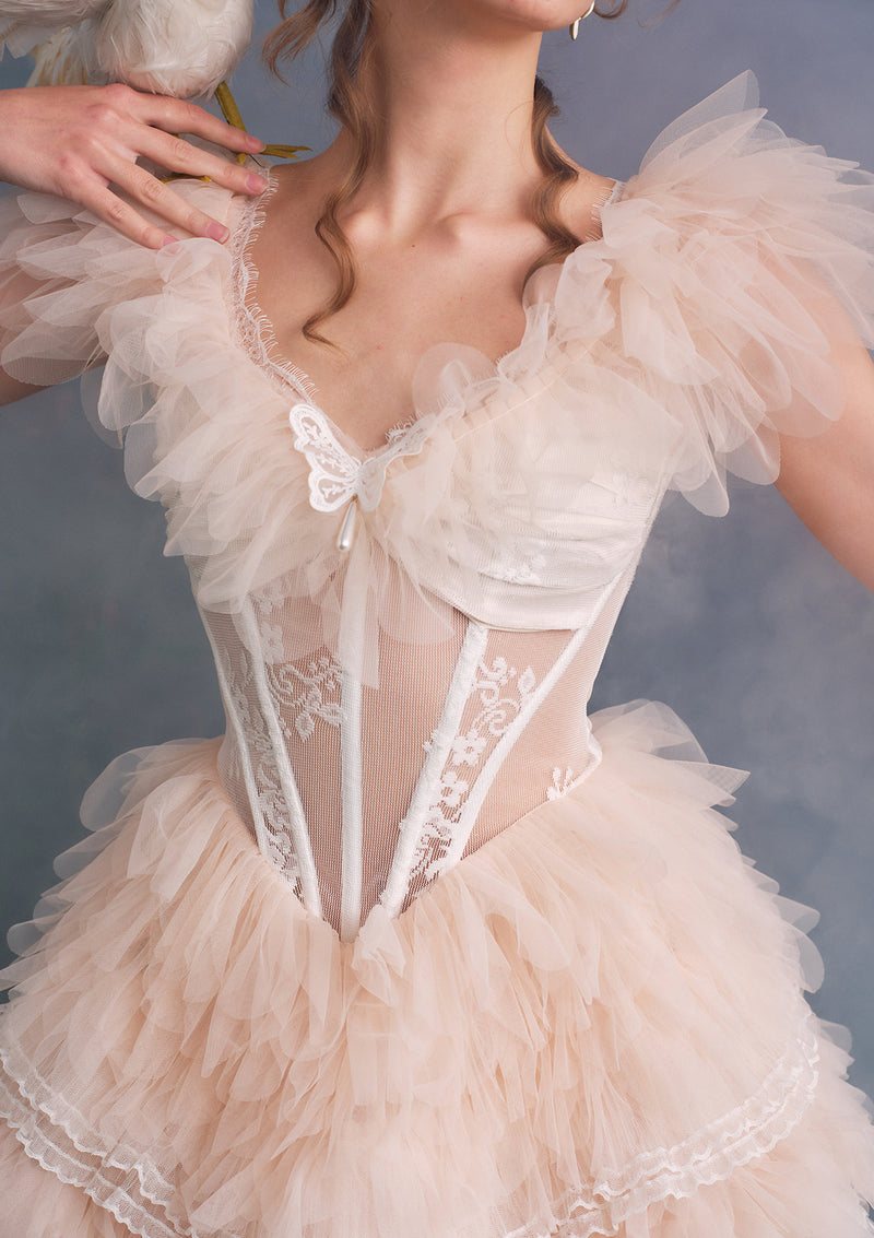 The Befalling of Wings Corset Dress