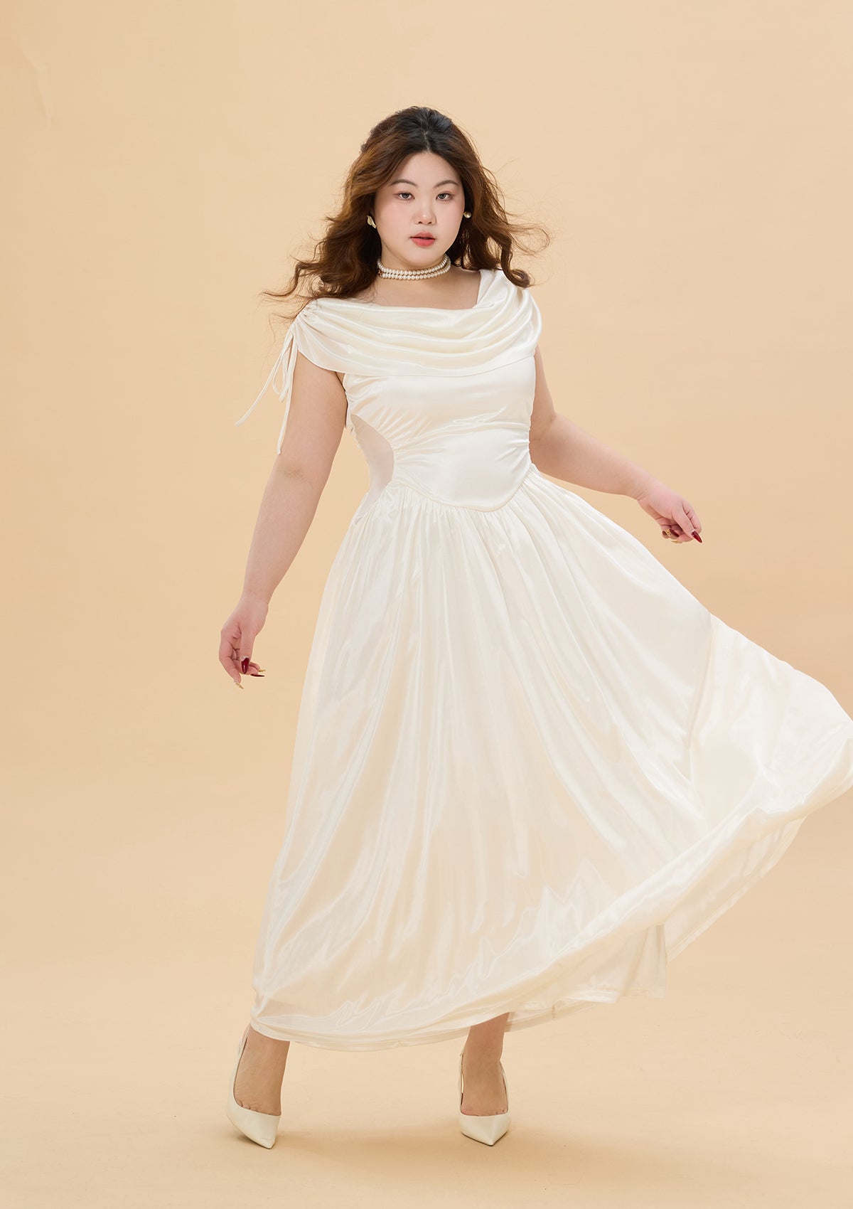 Curve &amp; Plus "Crash Landing On You" Dress