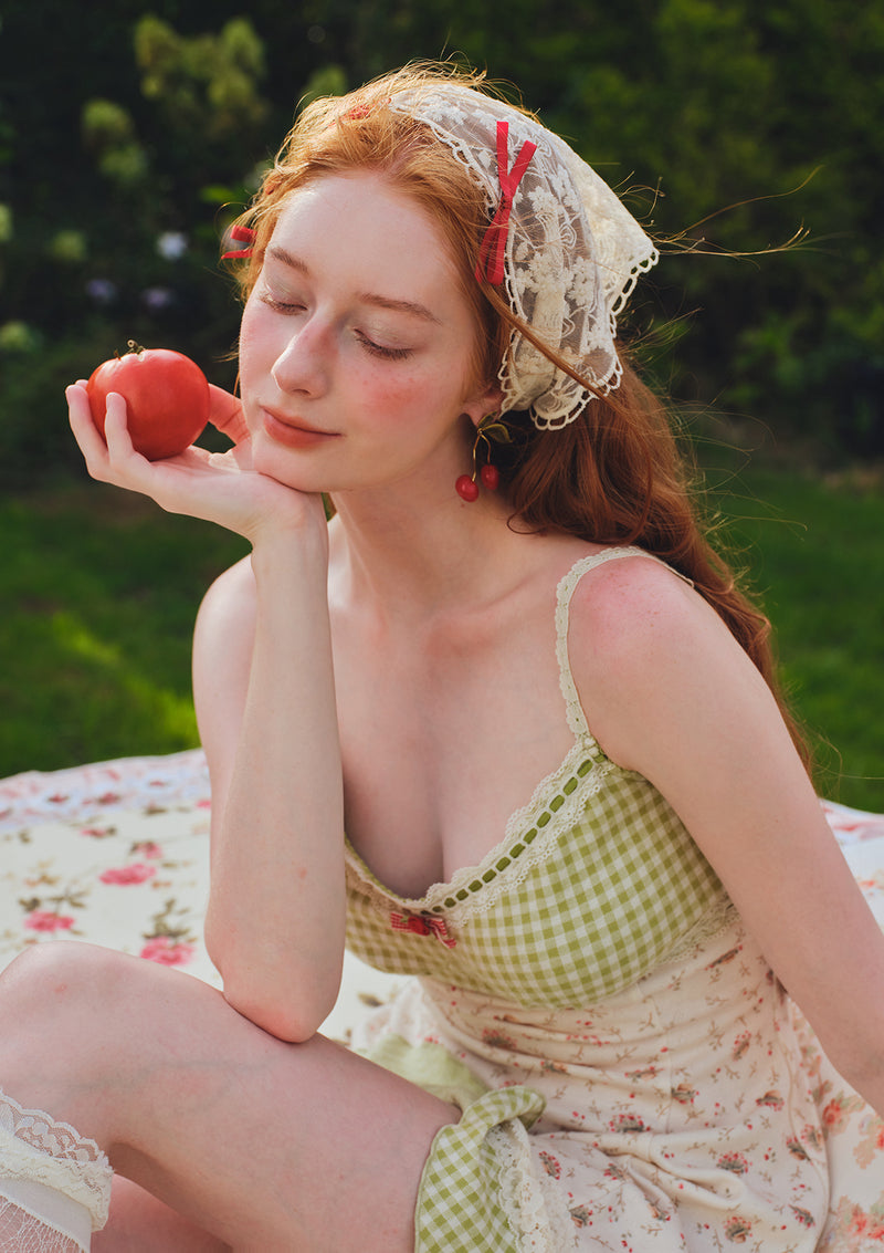 Matcha Red Bean Dress