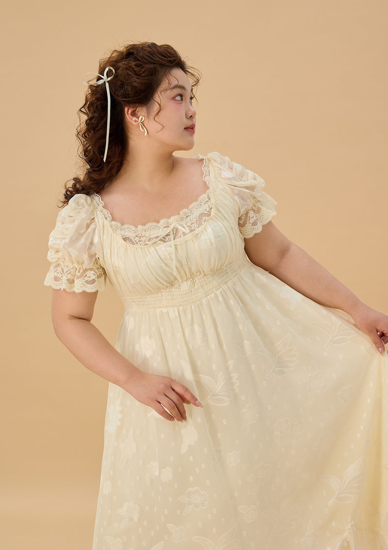 Curve & Plus Midsummer in the 19th Century Dress