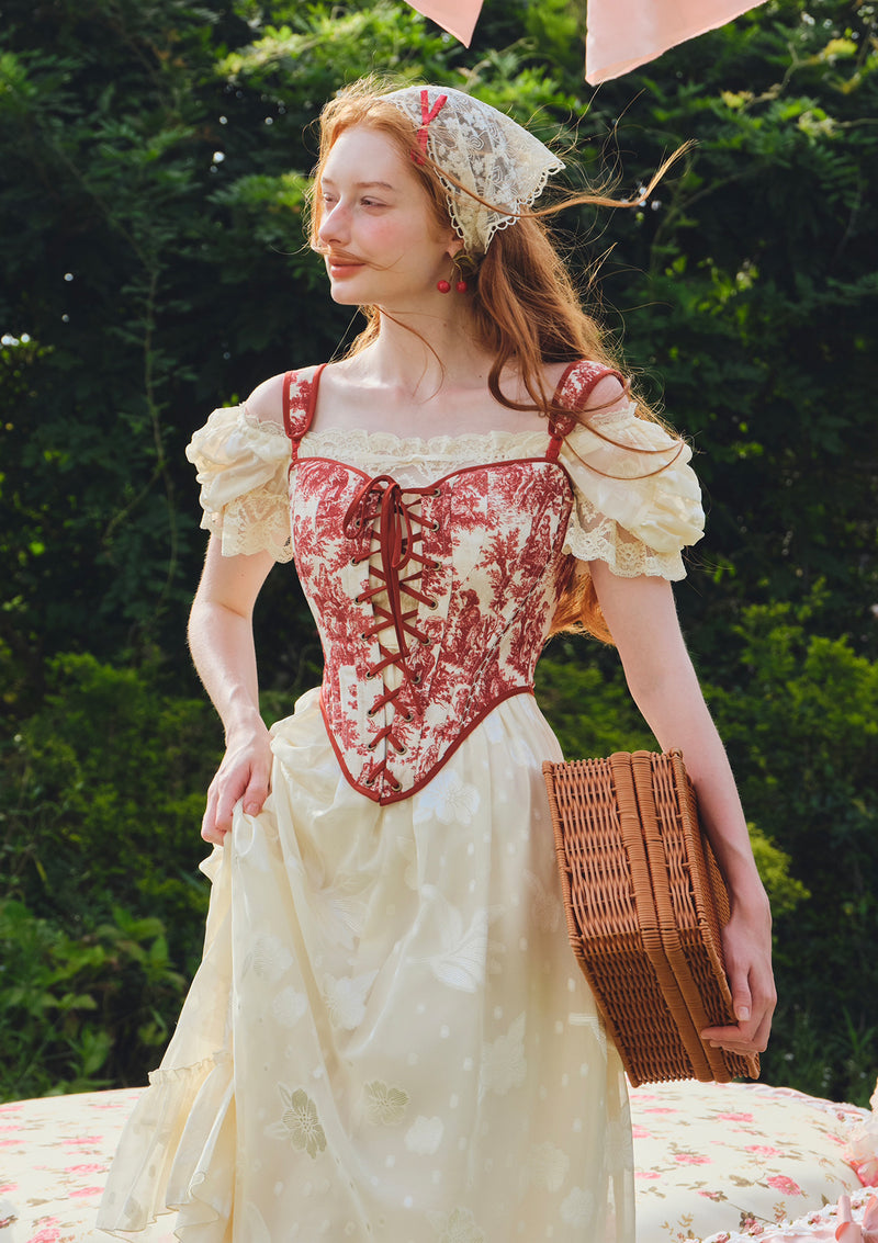 red winery dress Red Winery Corset XS / Pre-order