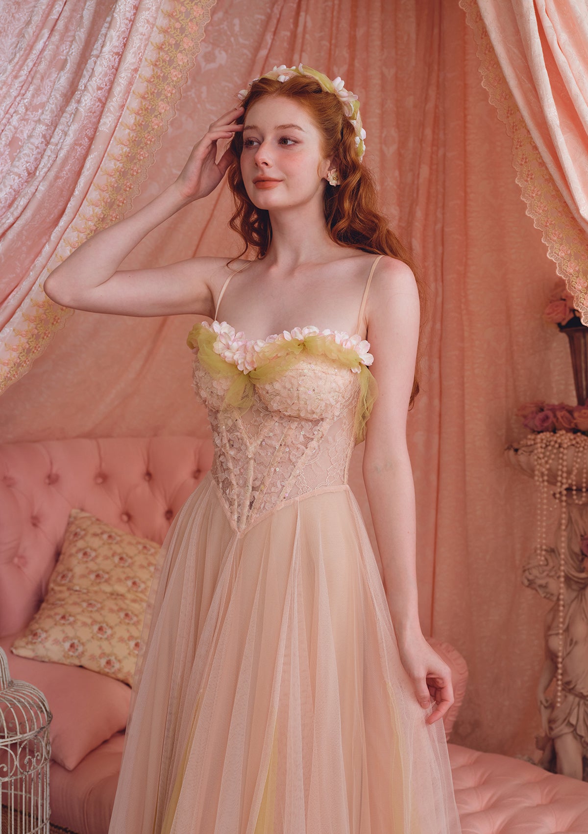 Floral Flowlove Corset Dress Floral Flowlove Corset Dress