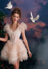 The Befalling of Wings Corset Dress