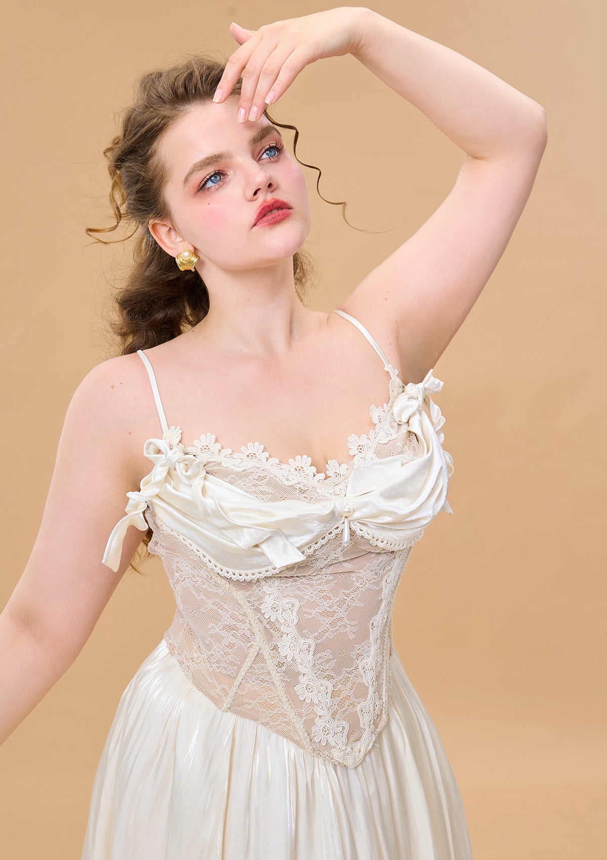 Curve &amp; Plus "Ribbon of Venus" Corset