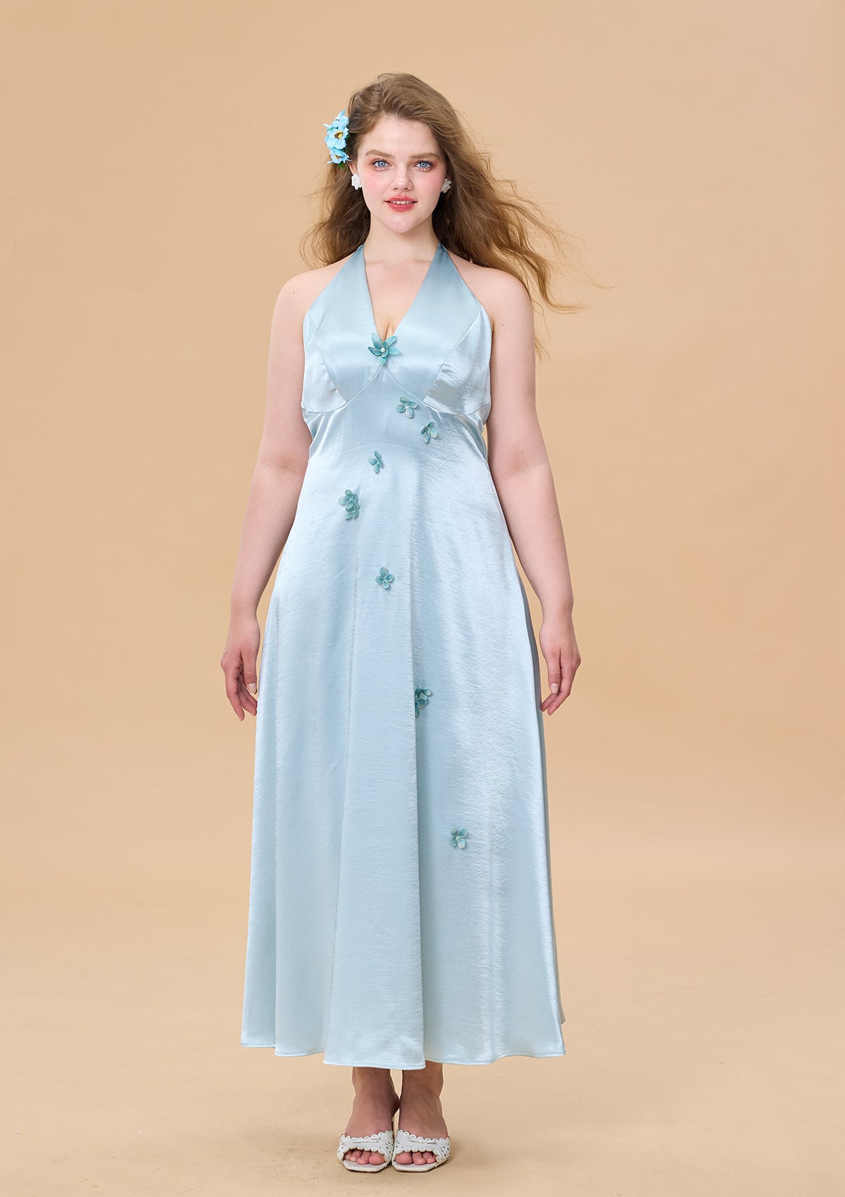 Curve &amp; Plus Butterfly Pearl Dress