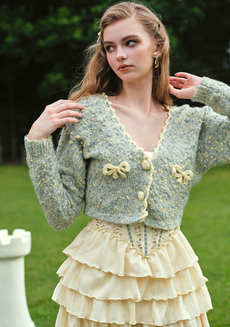 The Little Pineapple Knit Cardigan