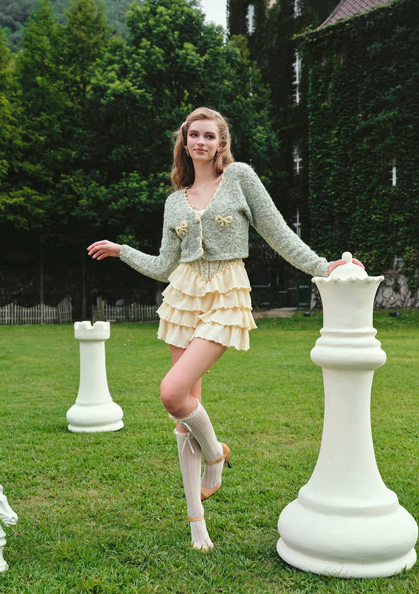 The Little Pineapple Knit Cardigan