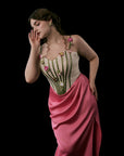 Curve & Plus Flower Vine Phantom Corset Dress
