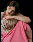 Curve & Plus Flower Vine Phantom Corset Dress