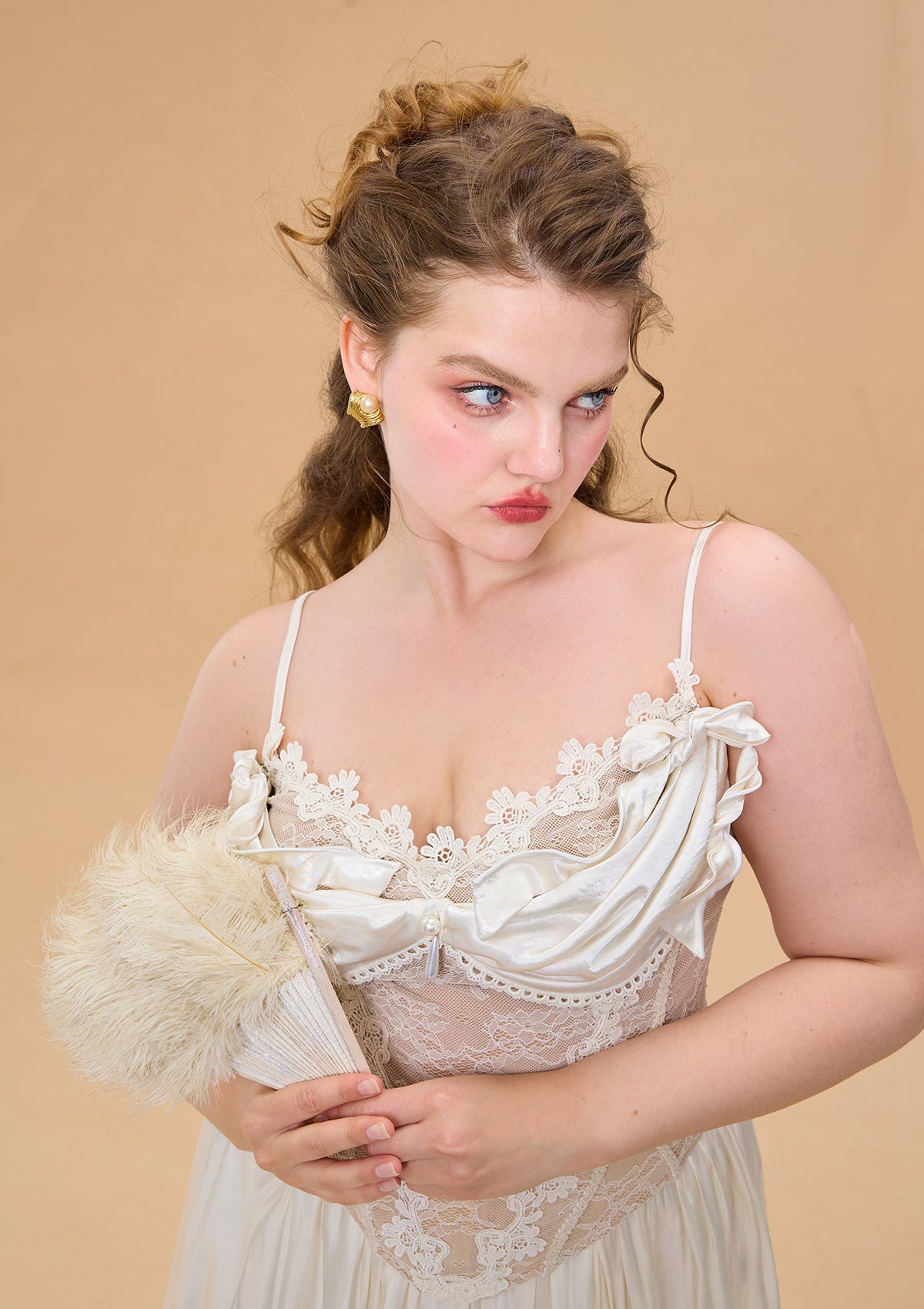 Curve &amp; Plus "Ribbon of Venus" Corset
