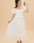 Curve & Plus "I Flipped" Corset Dress