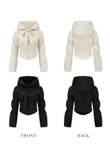 "Little White Warrior" Down Jacket