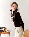 Strawberry Post Office Knit Bottom Shirt