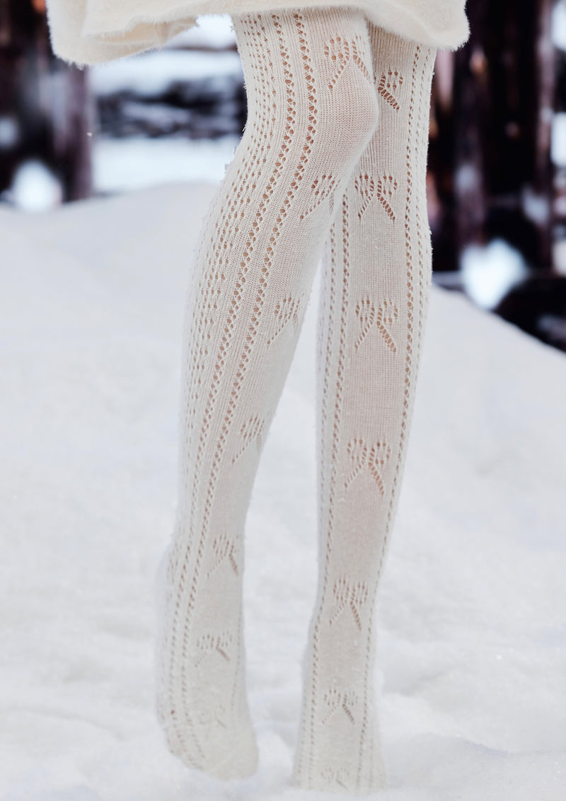 Snowflake Kintted Stockings