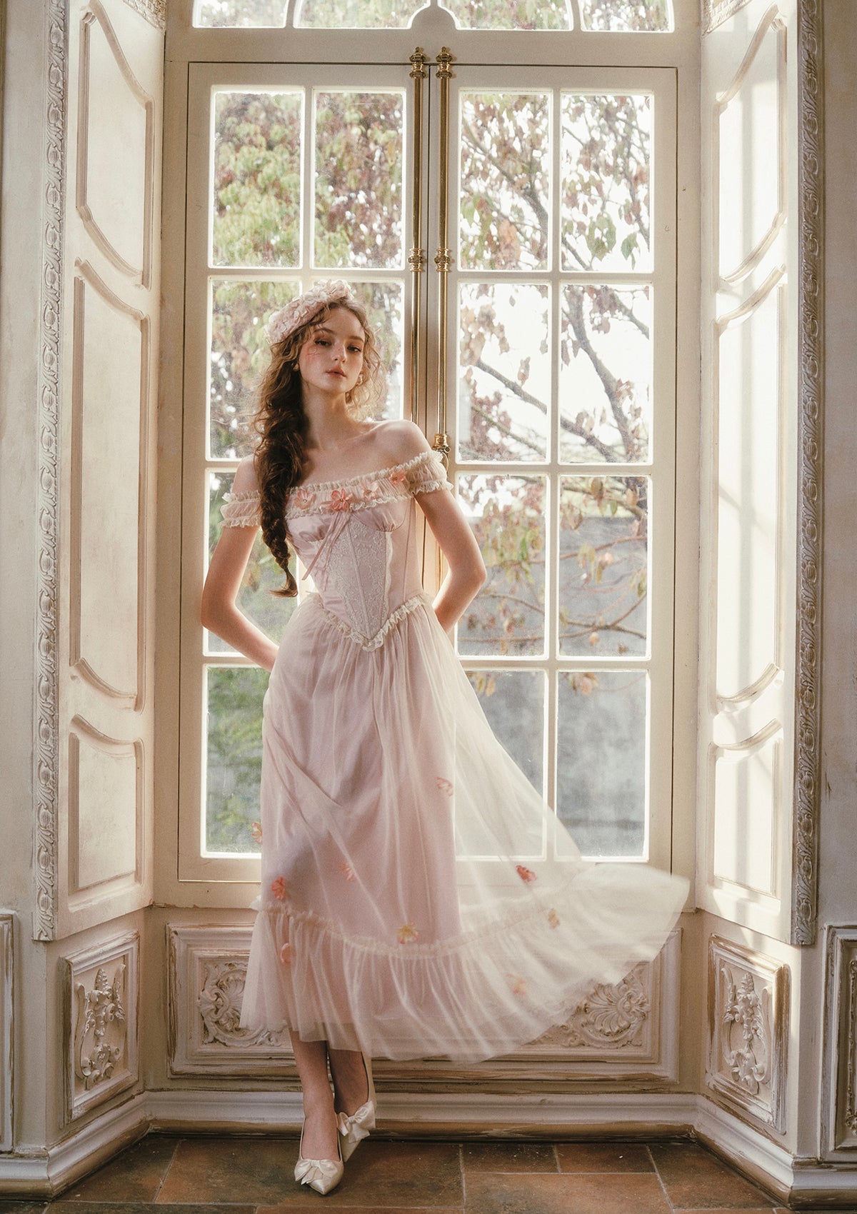 Garden Blossom Tale Corset Dress