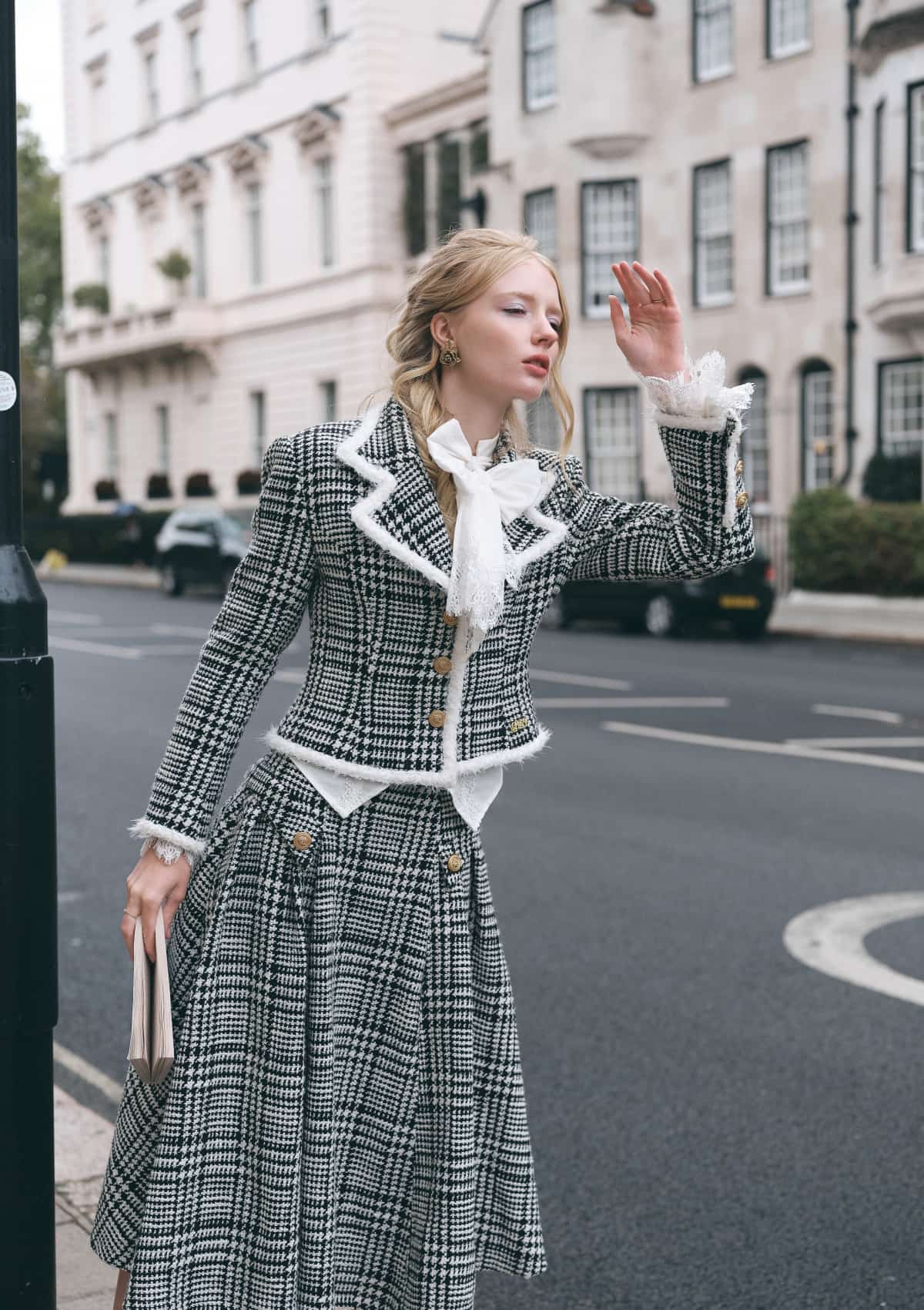 Lundenwic Plaid Tale Jacket