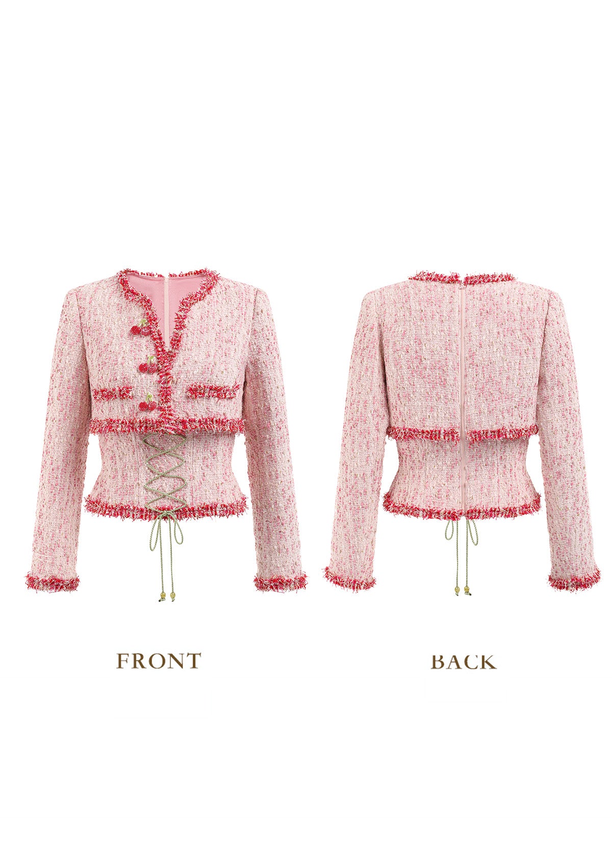 Rose Afternoon Tea Tweed Jacket