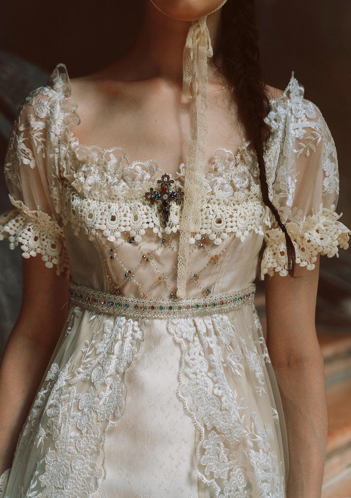 Starlit Lament Empire Dress