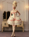 Poem of Bygone Days Puffy Mini Dress