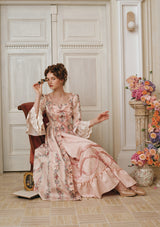 Lady Flora French Court Corset Dress