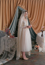 Pure White Wedding Veil