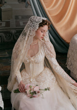 Pure White Wedding Veil