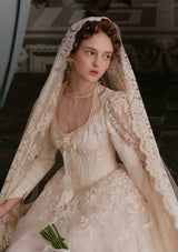 Pure White Wedding Veil