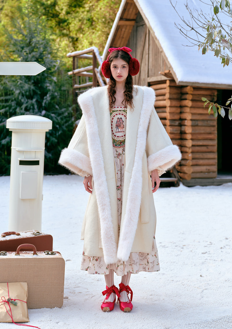 Snow Fox Fantasy Land Coat