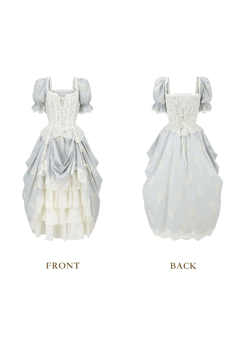 Princess Lily of the Vally Corset Dress L Princess Lily of the Vally Corset Dress L