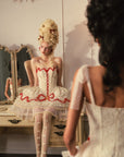 Poem of Bygone Days Puffy Mini Dress