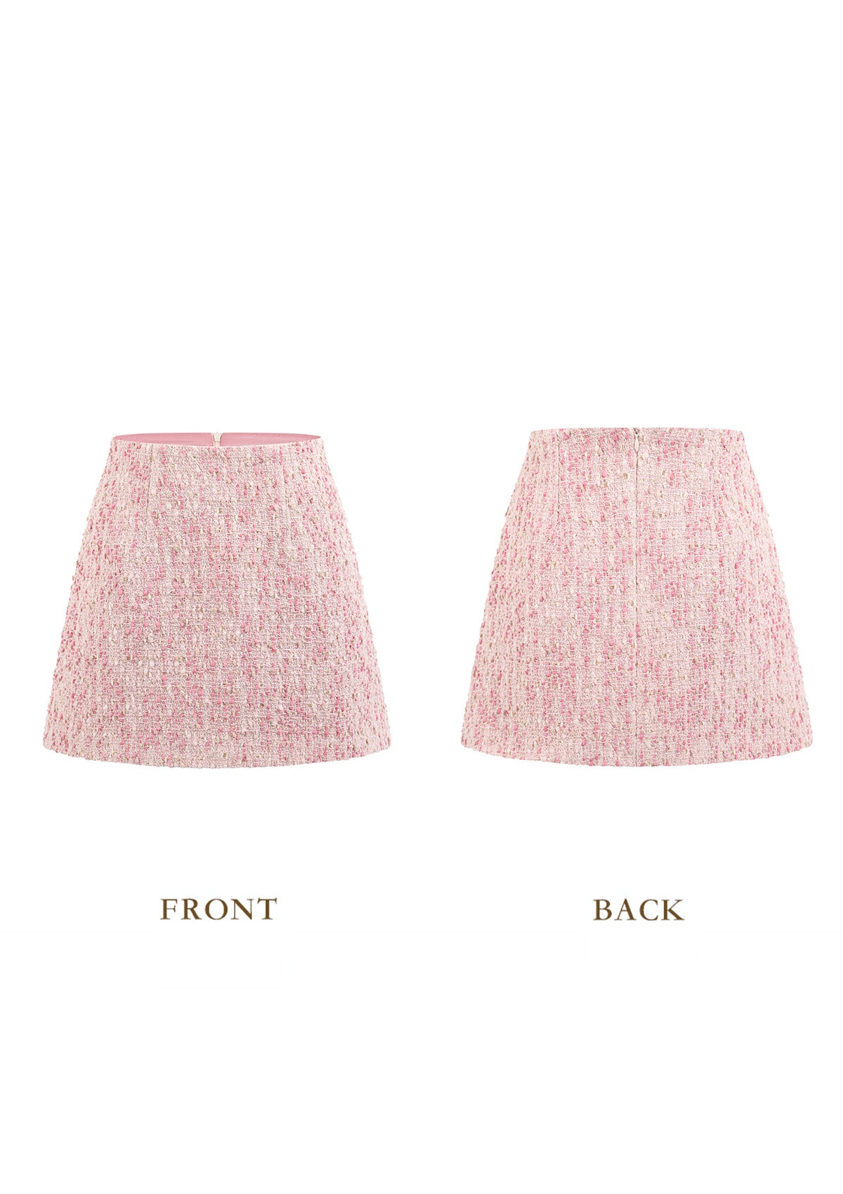 Rose Afternoon Tea Tweed Skirt